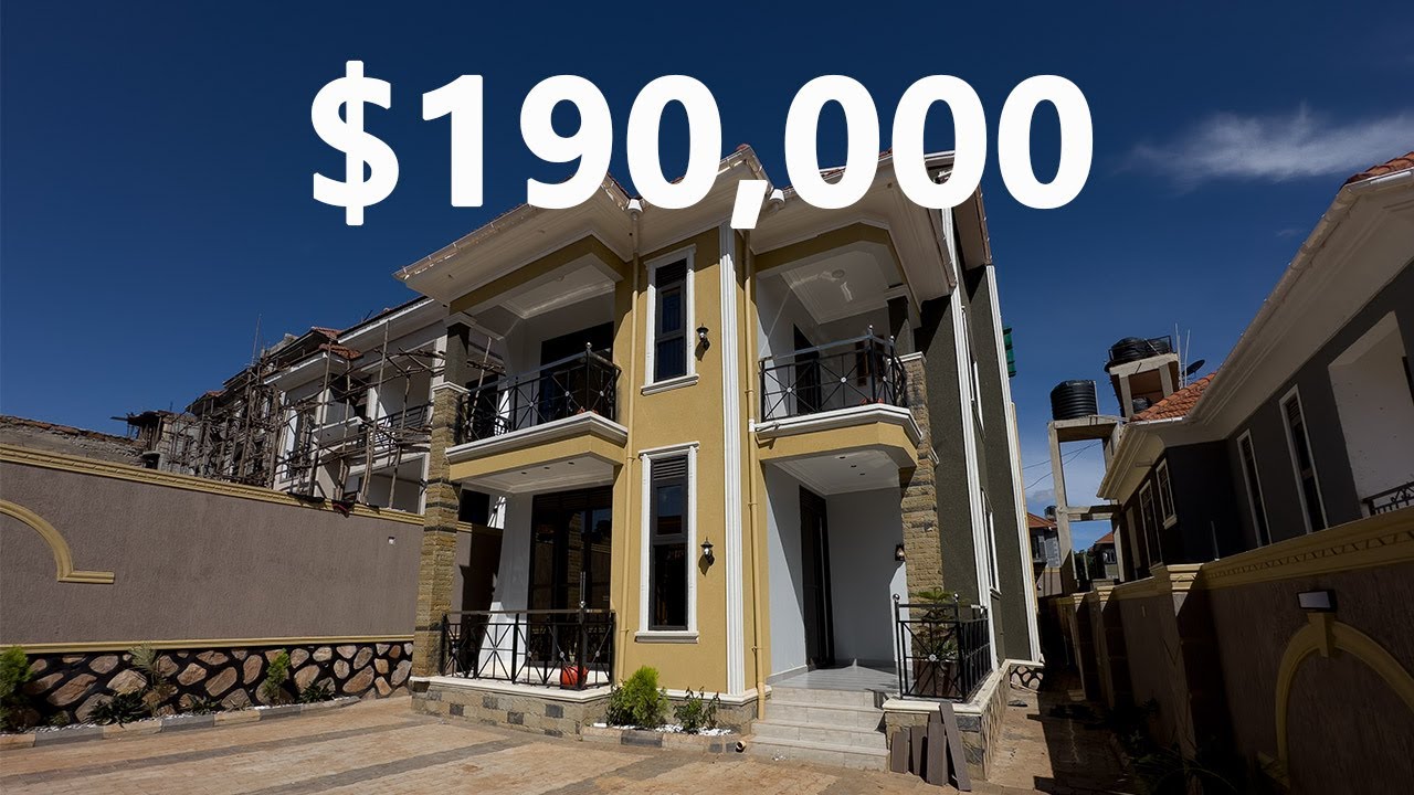 This 4-bedroom house in Najjera, Uganda is Secretly Amazing, WAIT until you see the Terrace!