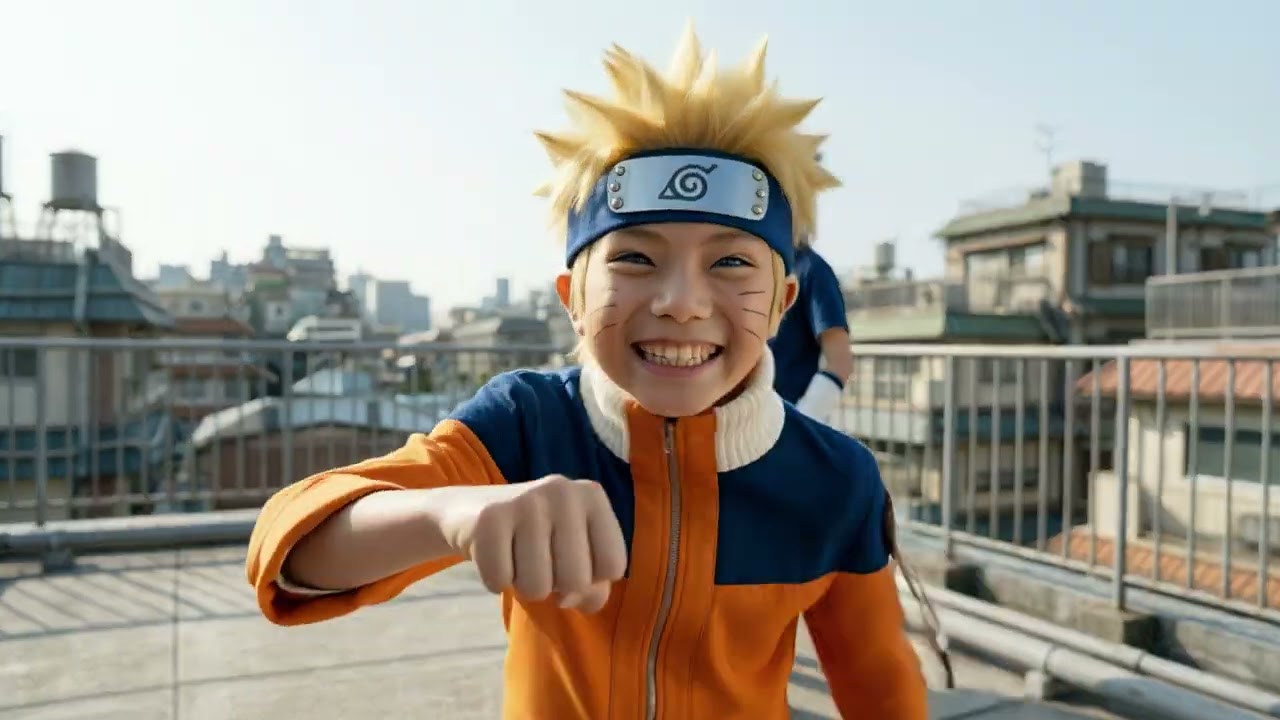 Naruto Opening 1 &ndash; Live Action Rock Version (AI Cinematic Remake)