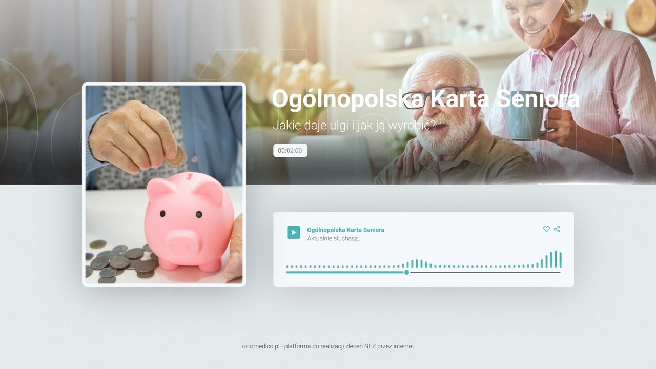 Ogólnopolska Karta Seniora - jakie daje ulgi i jak ją wyrobić?