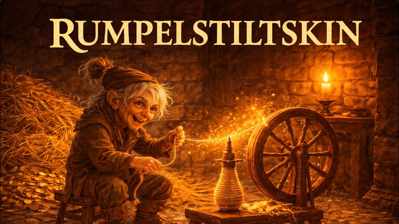 Rumpelstiltskin | A Cozy Grimm Bedtime Story for Sleep