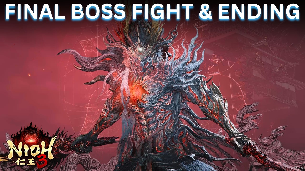 Nioh 3 - Final Boss Fight & Ending Scene