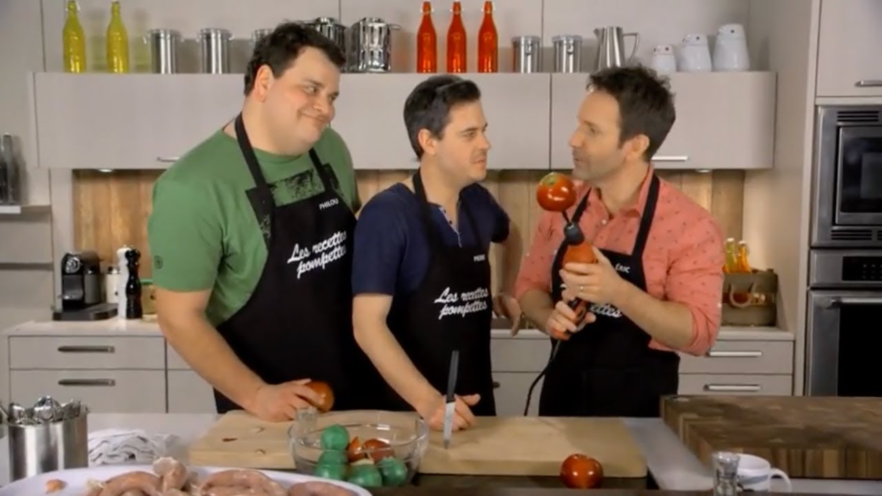 Les Recettes Pompettes avec Philippe Laprise et Pierre H&eacute;bert