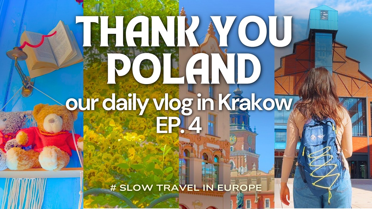 The Hidden Side of Krak&oacute;w | Street Food, Kazimierz Neighborhood, Cafe Hopping, Shops | Poland vlog