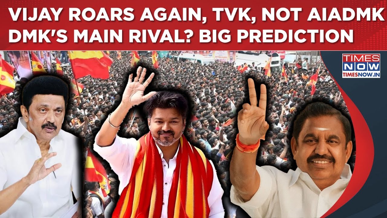 Vijay Roars Again: How TVK's This Move Can Hurt AIADMK, BJP's 2026 Plans? Tamil Leader Predicts...
