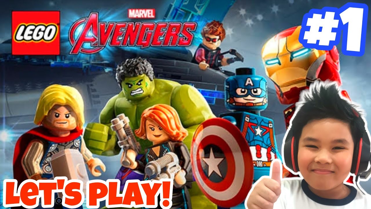 AVENGERS ASSEMBLE! | Kid plays LEGO Marvel AVENGERS  | 01