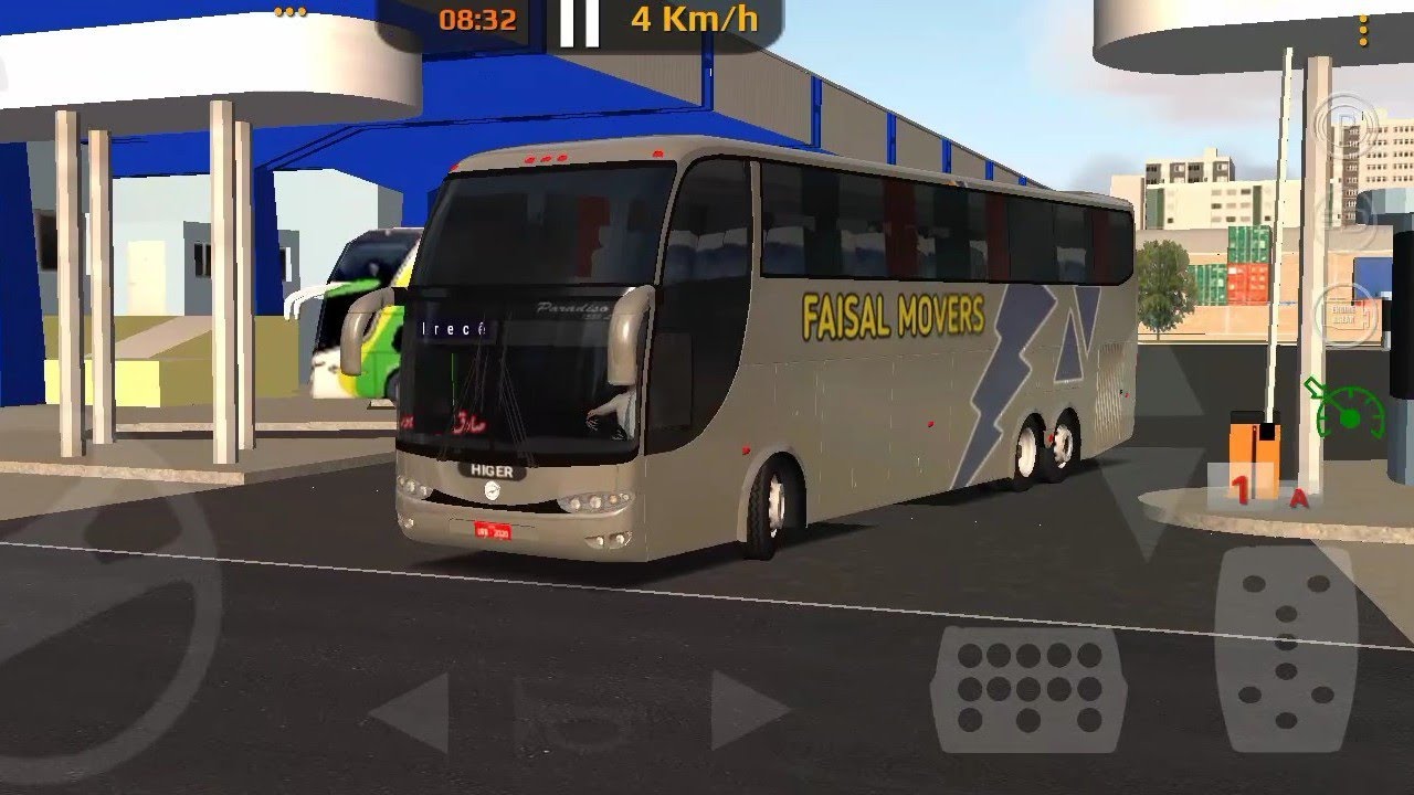 Faisal Movers Higer Double Glass Bus. Sadiq Abad to Lahore. Gameplay.
