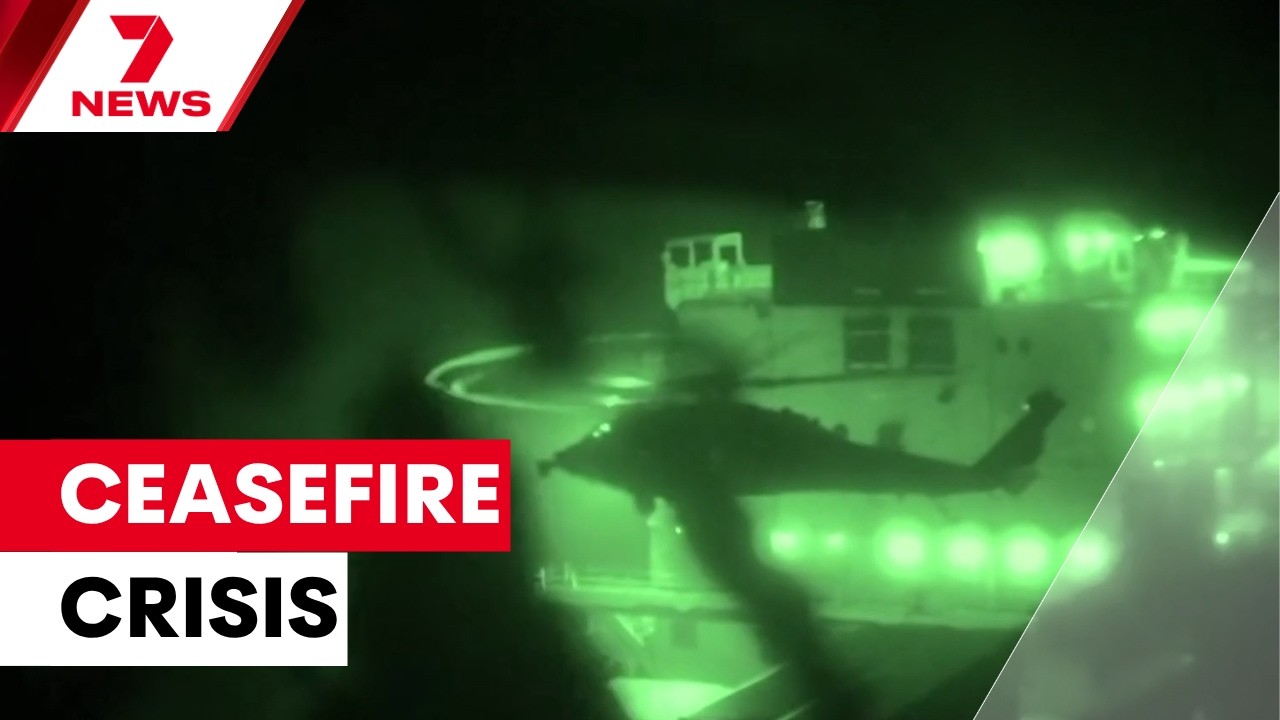 Перемирие между США и Ираном на грани срыва | 7NEWS