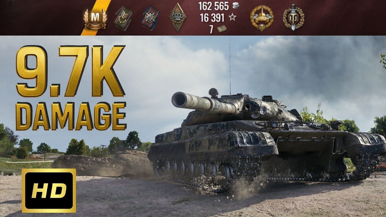 Русский гигант Объект 780: 7 уничтожений! 9.7K урона | World of Tanks