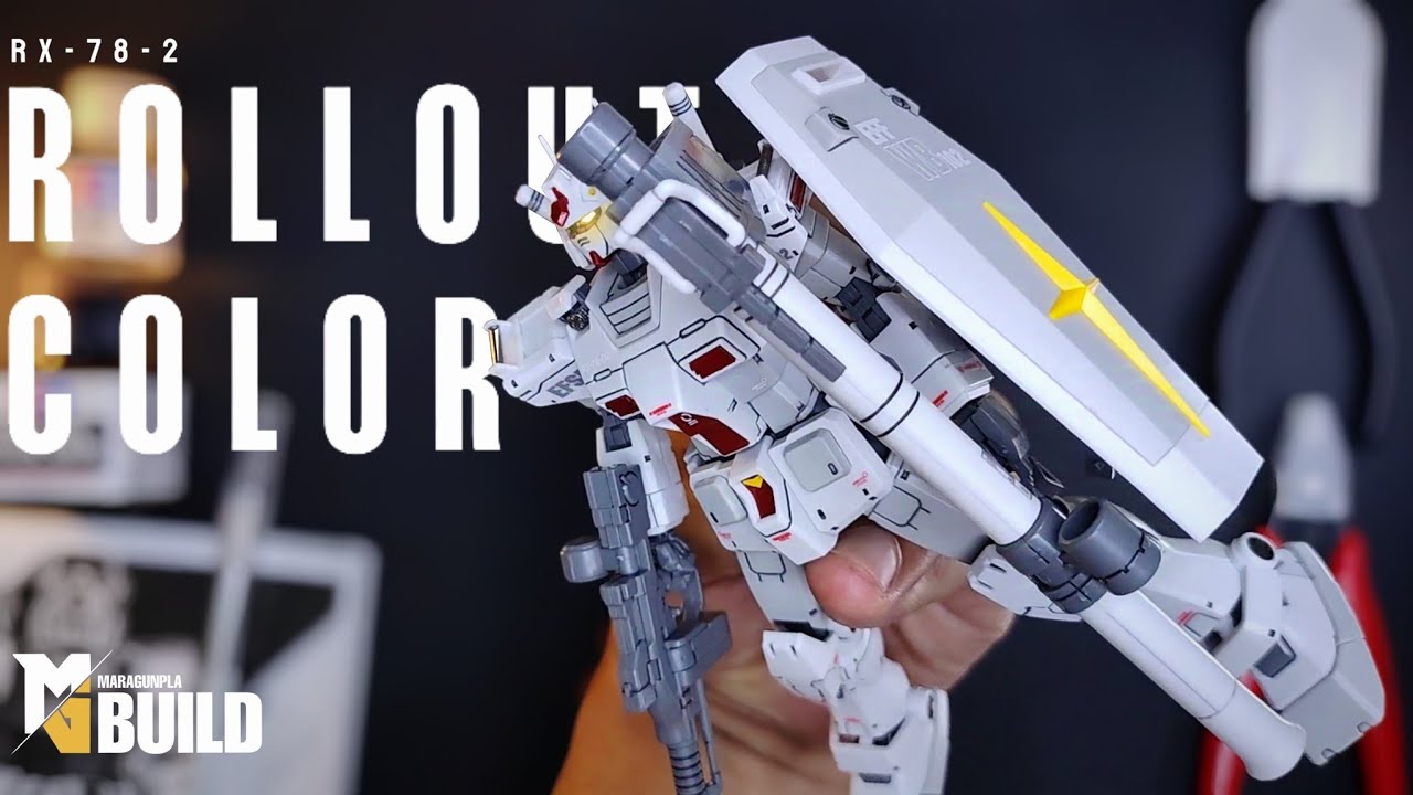 HG 1/144 GUNDAM RX-78 ROLLOUT COLOR | SPEED BUILD ASMR | BOOTLEG
