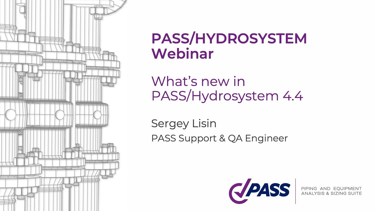What’s New in PASS/HYDROSYSTEM 4.4