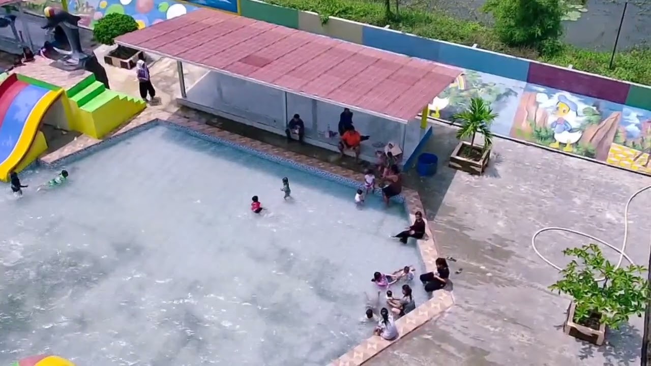 Wisata mbun pelangi. Desa kijaran kulon