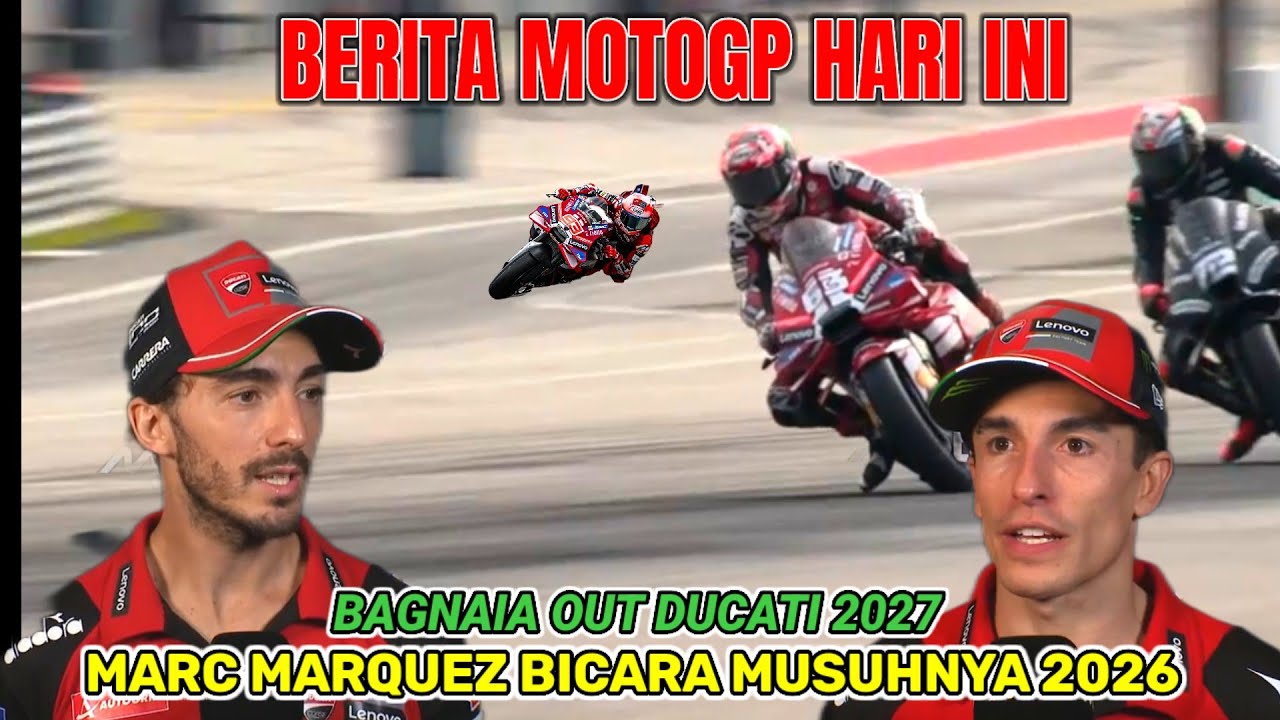 BERITA MOTOGP HARI INI🔴MOTOGP HARI INI 9 FEBRUARI 2026,MOTOGP 2026 MARC MARQUEZ BAGNAIA BICARA LAGI
