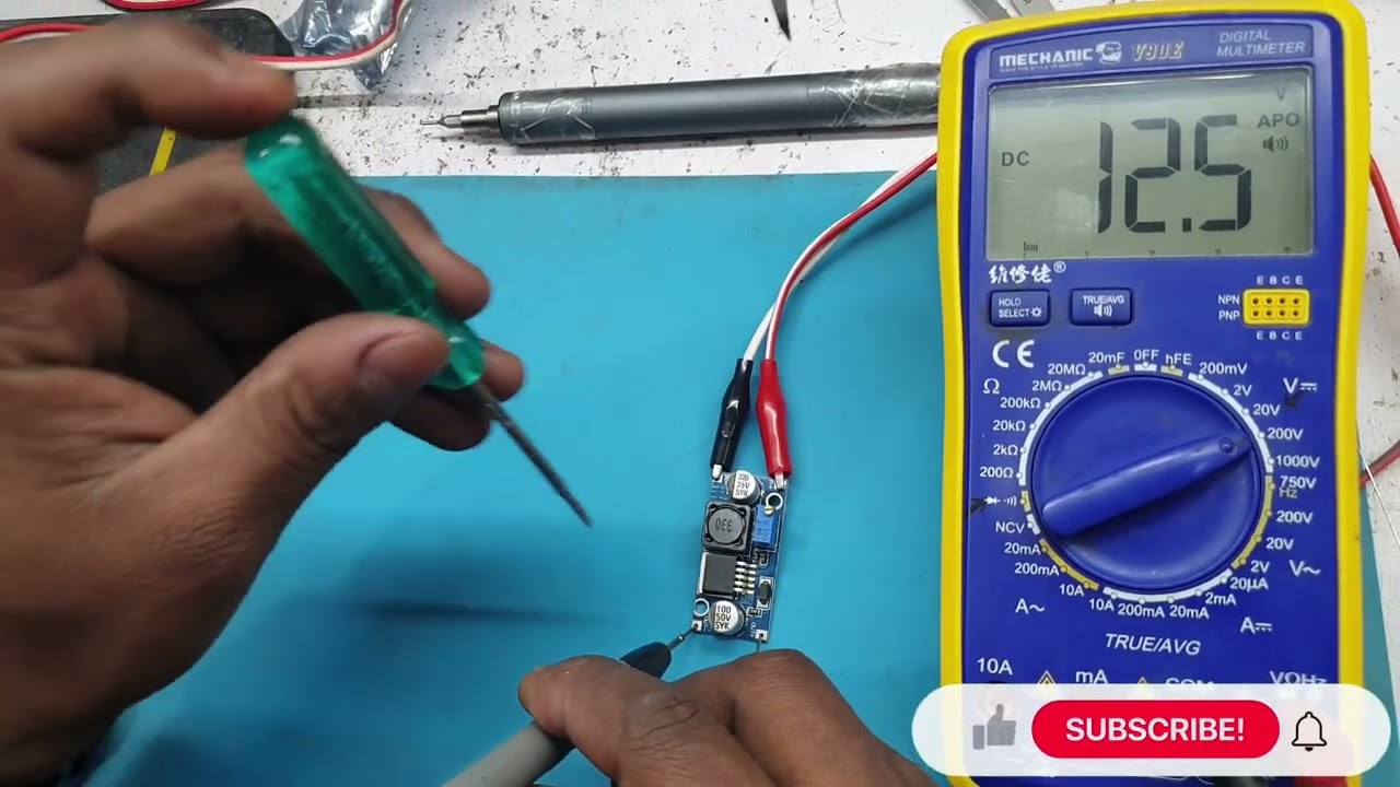 Boost Converter XL6009 DC To DC Module one Ampear 12 volt se 24 volt tak detail video