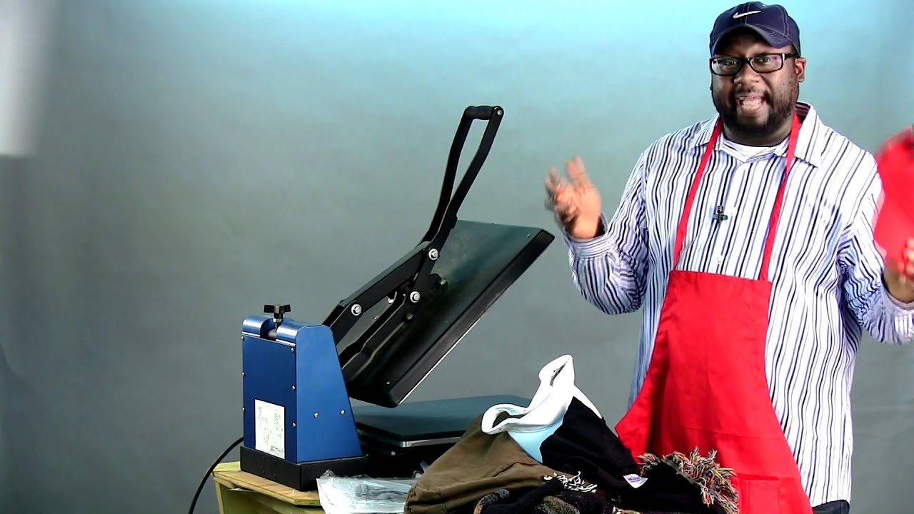 Print All Types of Stuff With a Heat Press Machine
