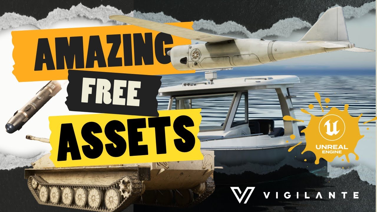 Free Military Models - HQ Assets to use With Unreal Engine Projects