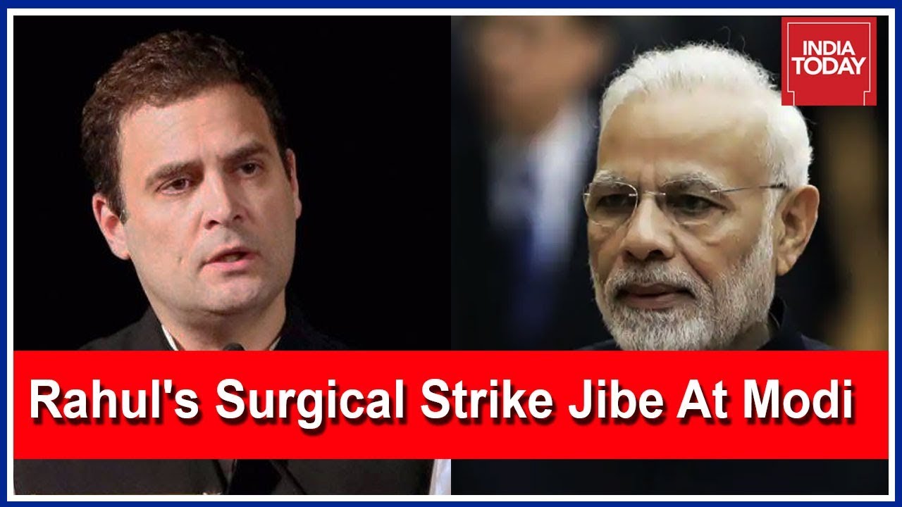 PM Modi Used Surgical Strikes For Political Gains : Rahul Gandhi's Attack In Rajasthan