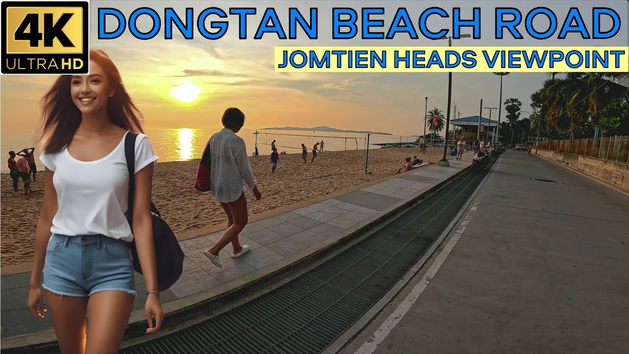 Dongtan Beach Road Sunset Drive   2025 Jomtien Pattaya Thailand