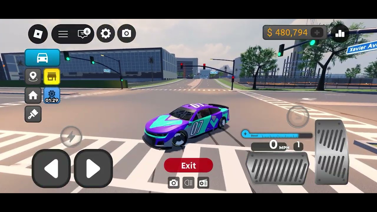 Playing driving empire