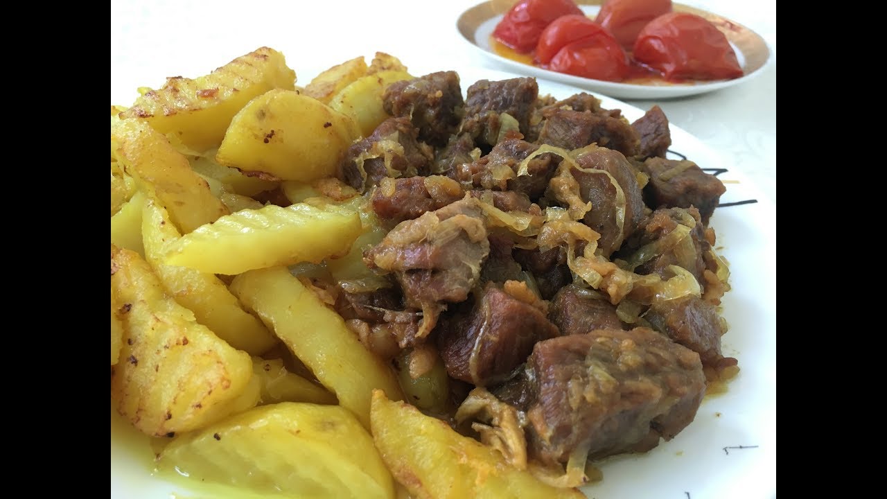 ƏT QOVURMASI . Ət və kartofla  çoooox ləzzətli qovurma --RAMAZAN RESEPTLƏRİ.