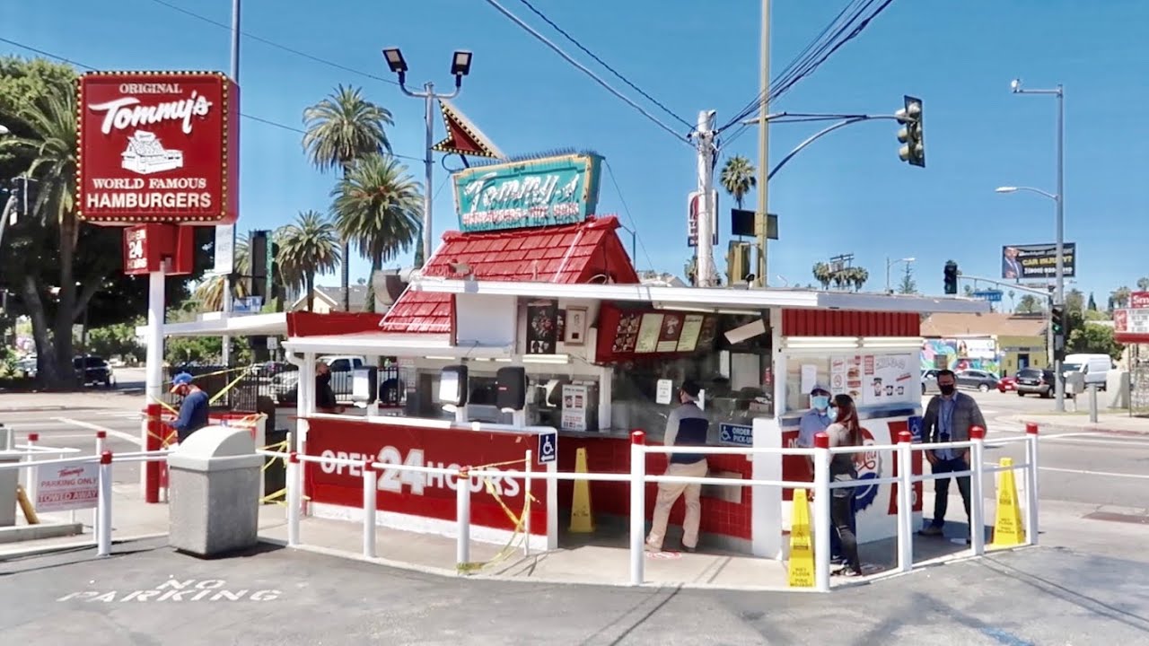 The First Original Tommy’s Hamburger Shack - Los Angeles California Take Out Food Review