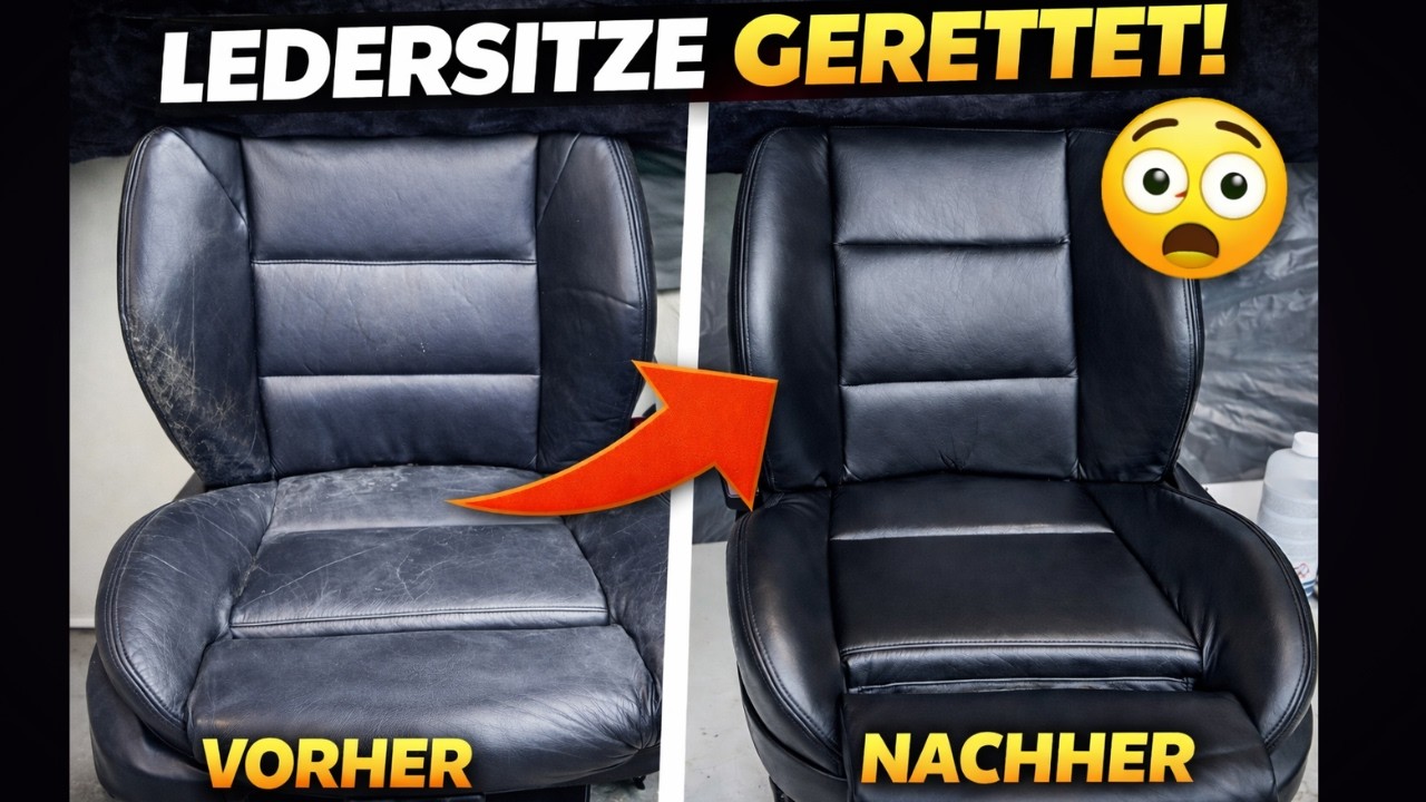 BMW E46 330ci - Krasse Verwandlung – BMW Ledersitze selbst aufbereitet - Folge 10