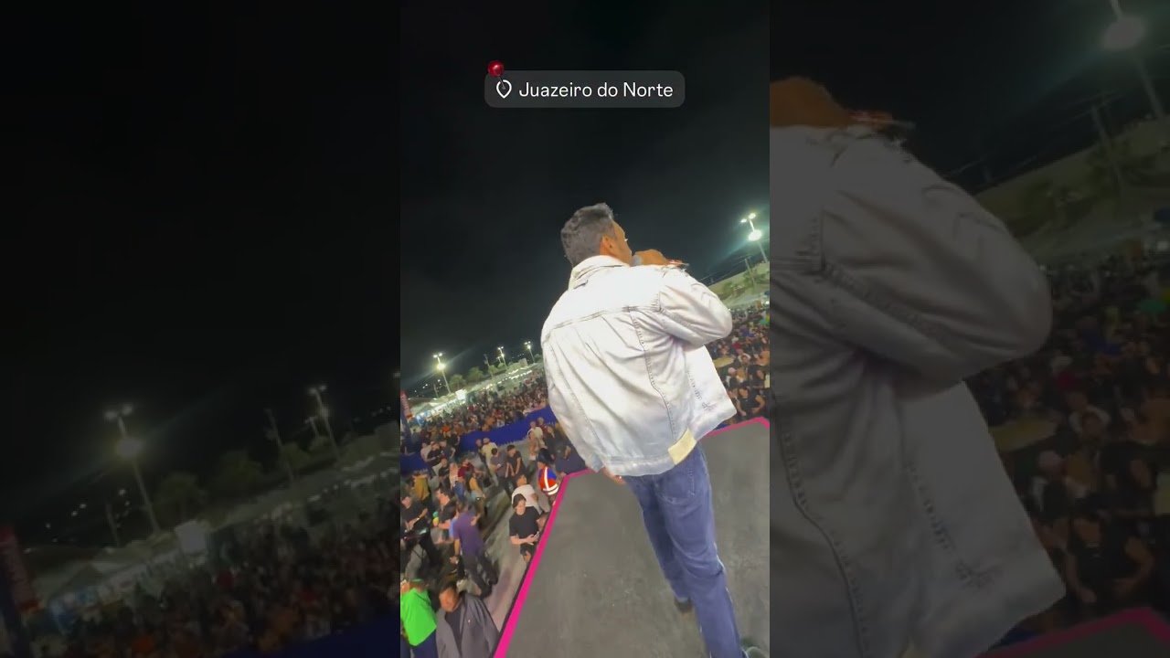 Zé cantor na vaquejada de Juazeiro do Norte