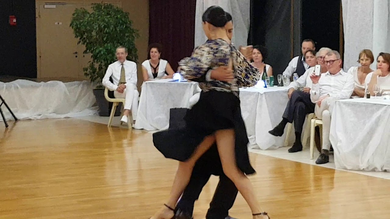 Amanda et Adrian Costa, Tango, Milonga Blanche 2019