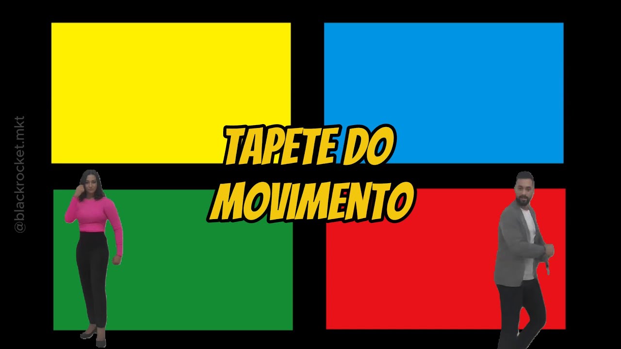 🌈 Tapete do Movimento: Brincadeira Divertida e Educativa para Crianças! 🕺💃