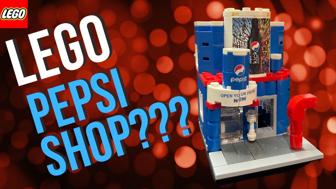 LEGO BUILDING BLOCK: PEPSI SHOP