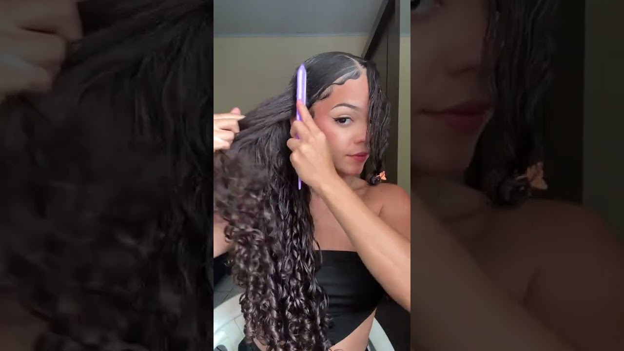 Penteado com um coque para Voltas as aulas 🎒📚✏️ #shorstviral #shorts #trend #coques #voltaasaulas