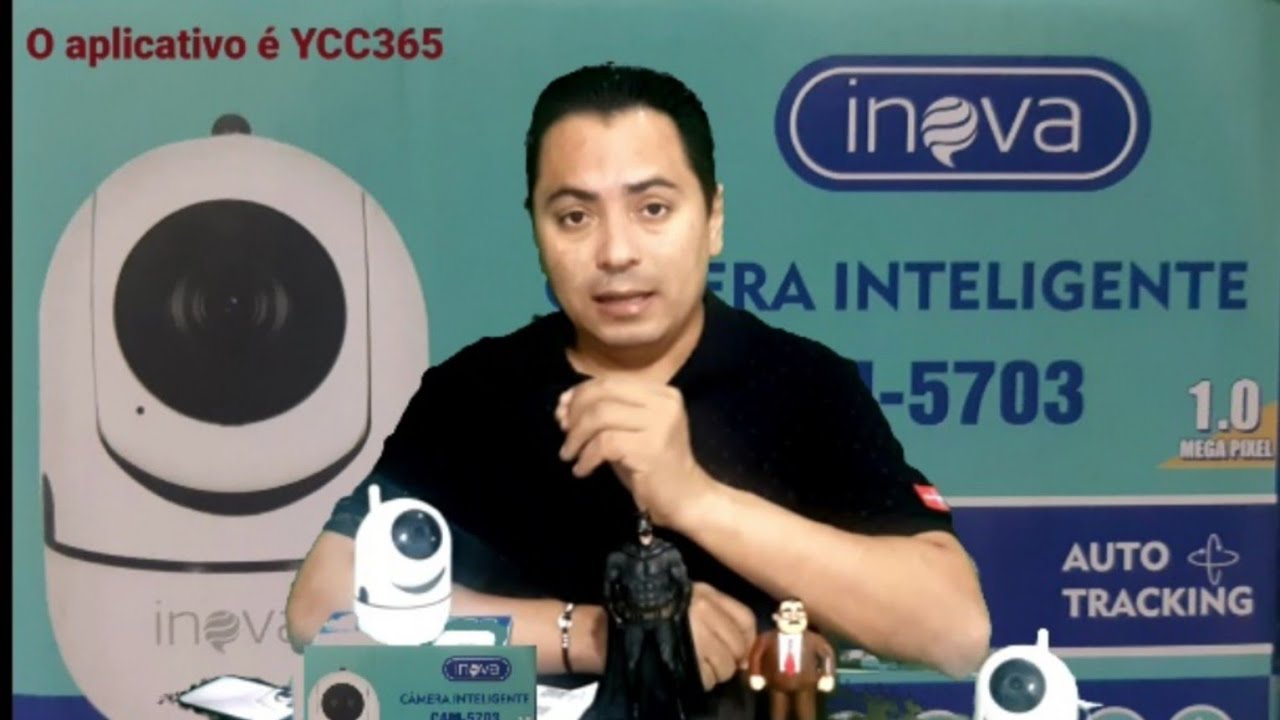 Como configurar câmera Wi-Fi da inova  usando App: YCC365 ou YCC365 Plus