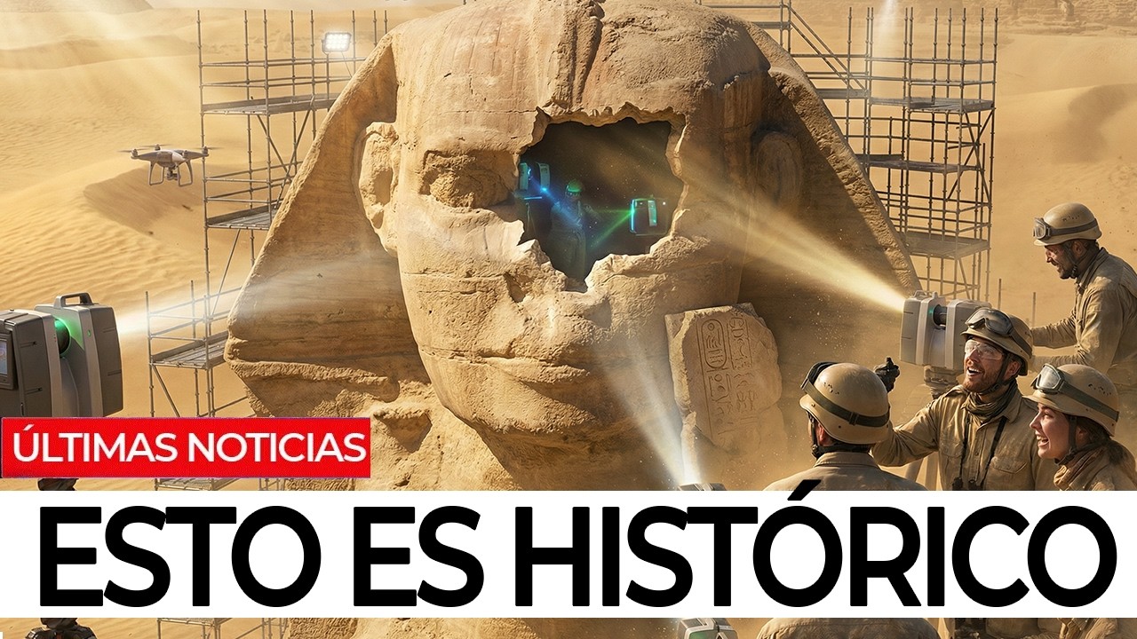 El Brutal Hallazgo en la Cabeza de la Esfinge que ha Dejado en Shock a los Arque&oacute;logos