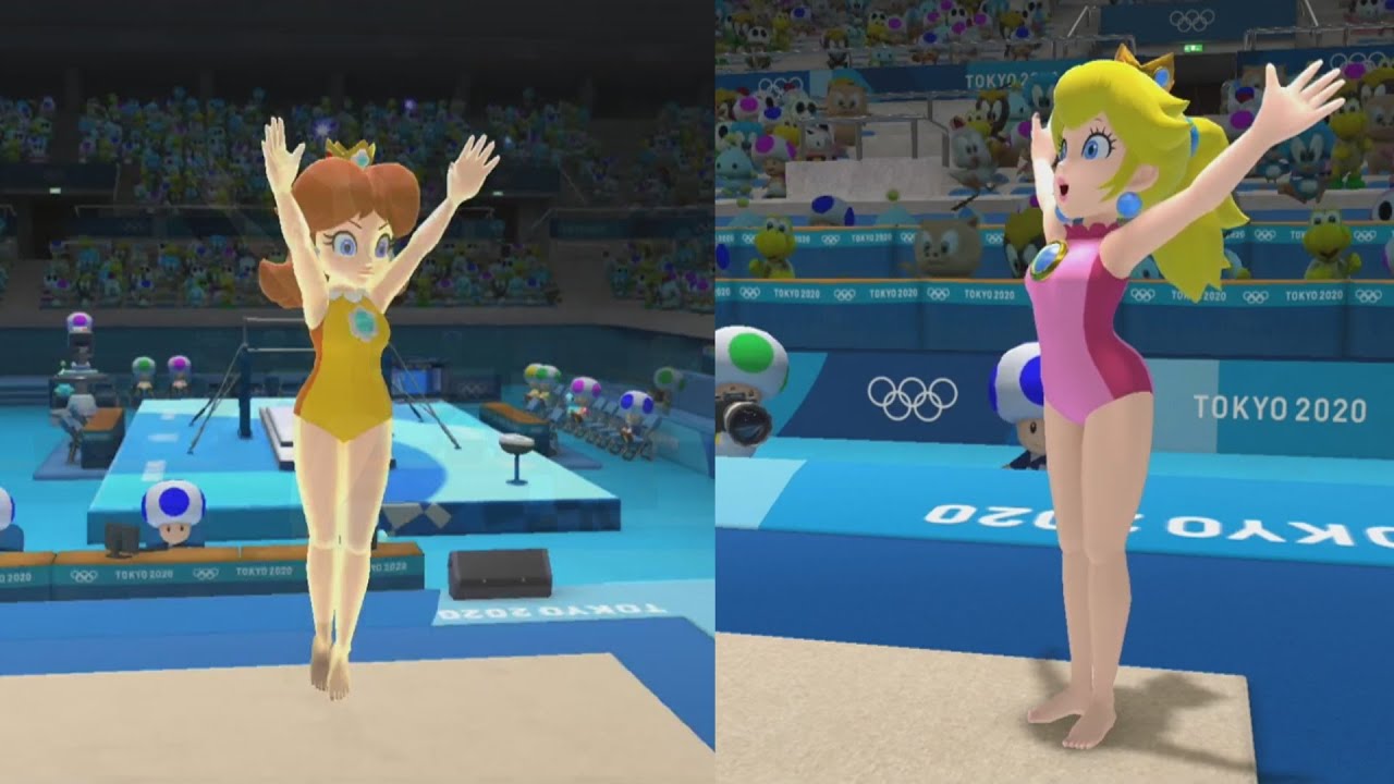 ByChris Plays Special: Peach & Daisy's Tokyo 2020 Gymnastics Highlight Reel
