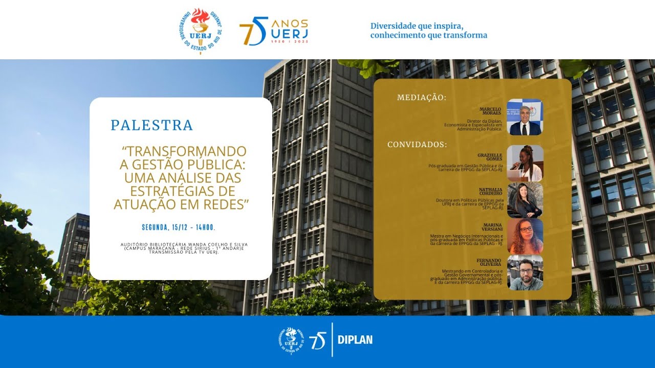 Palestra Transformando a Gestão Pública
