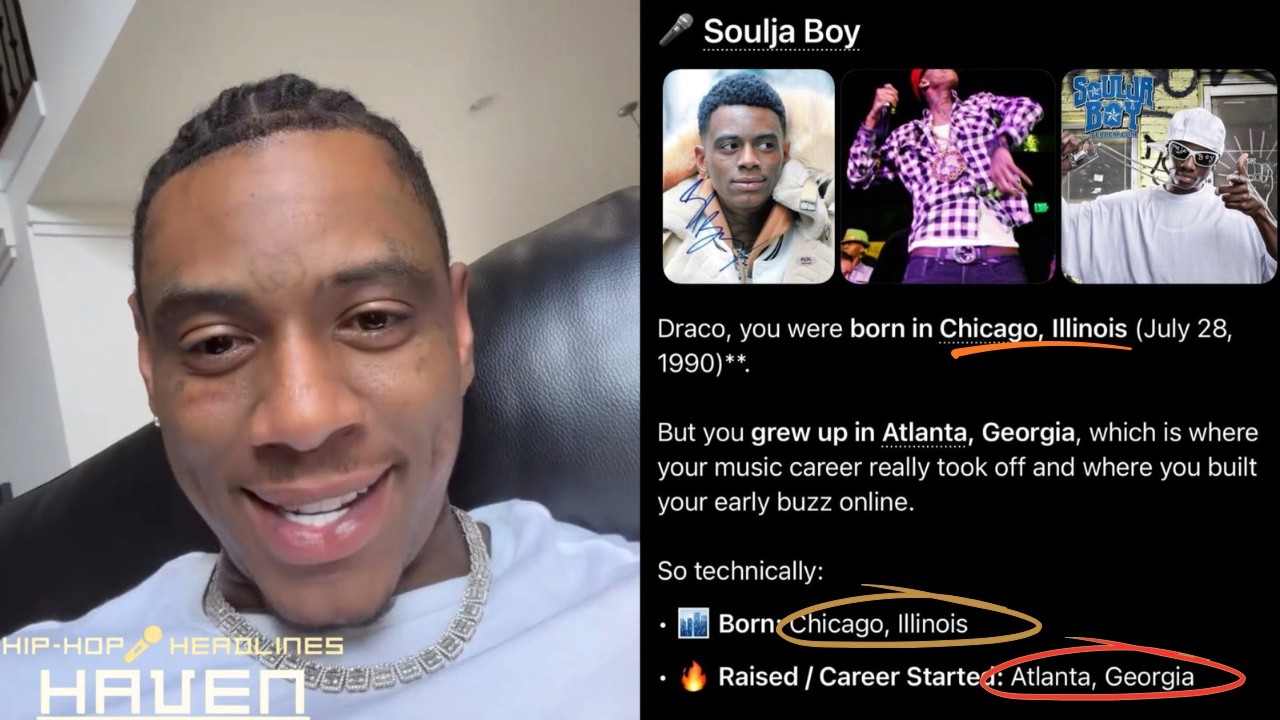 Is Soulja Boy REALLY From Atlanta? He Finally Responds To The Internet Debate 👀🔥