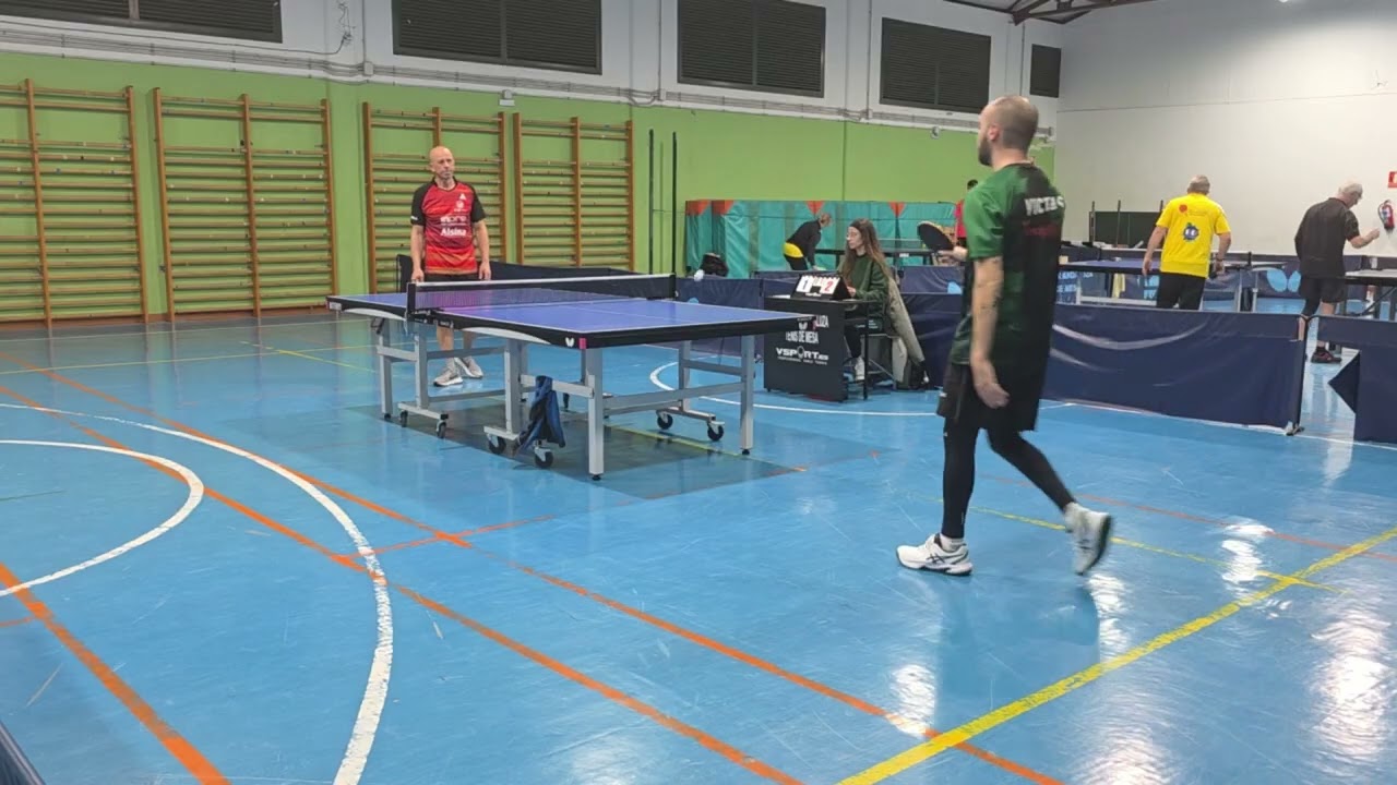 PABLO MORALES VS JUAN FRANCISCO CASTILLO | TERCERA DIVISION NACIONAL TENIS DE MESA