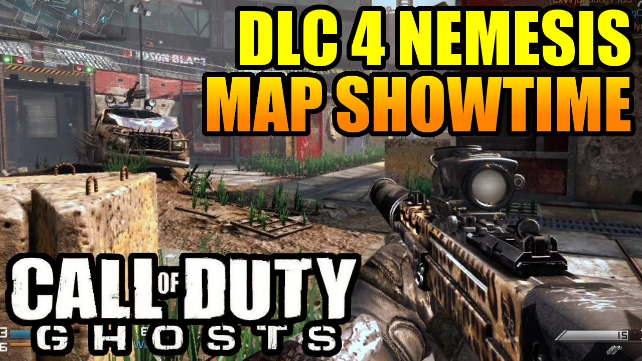 GHOSTS : Map SHOWTIME au sniper VKS | DLC NEMESIS Gameplay