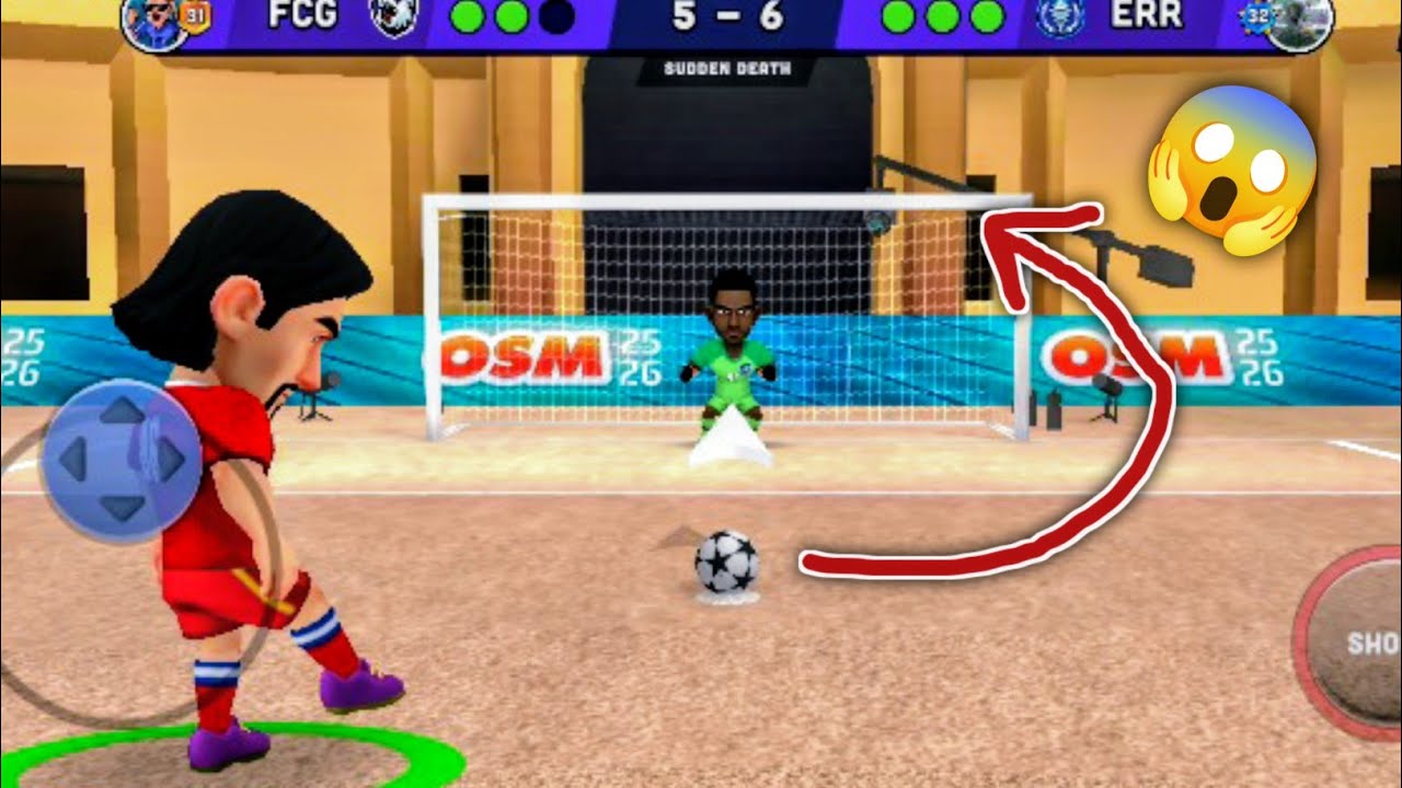 FCG 4(7) - 3(6) ERR | Mini Football Gameplay | Mini Football Gameplay Penalty Shootout #penaltyshoot
