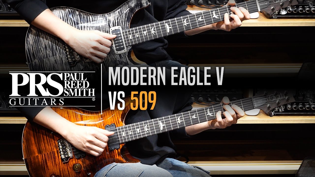 PRS USA Core Modern Eagle V VS 509 Review (No Talking)