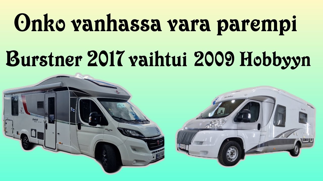 Burstner vaihtui erillisvuode malliseen Hobby Toskanaan