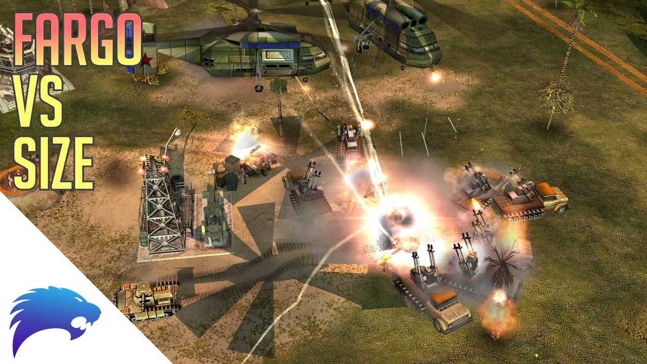 Epic But Also Bad Helixes | Fargo (tank) vs SiZe (GLA) | Jungle Wolf