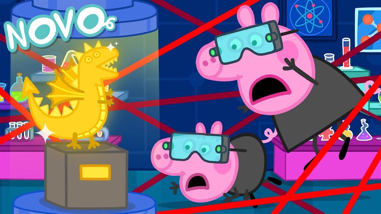 Peppa Pig Português Brasil 🐉 Missão Gelatina ⛓️ NOVO Contos da Peppa Pig