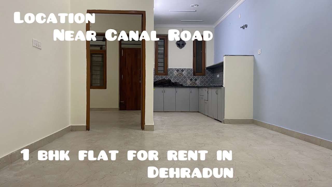 1 bhk flat available for rent near Rajpur Road Dehradun || 1km near pacific mall Dehradun