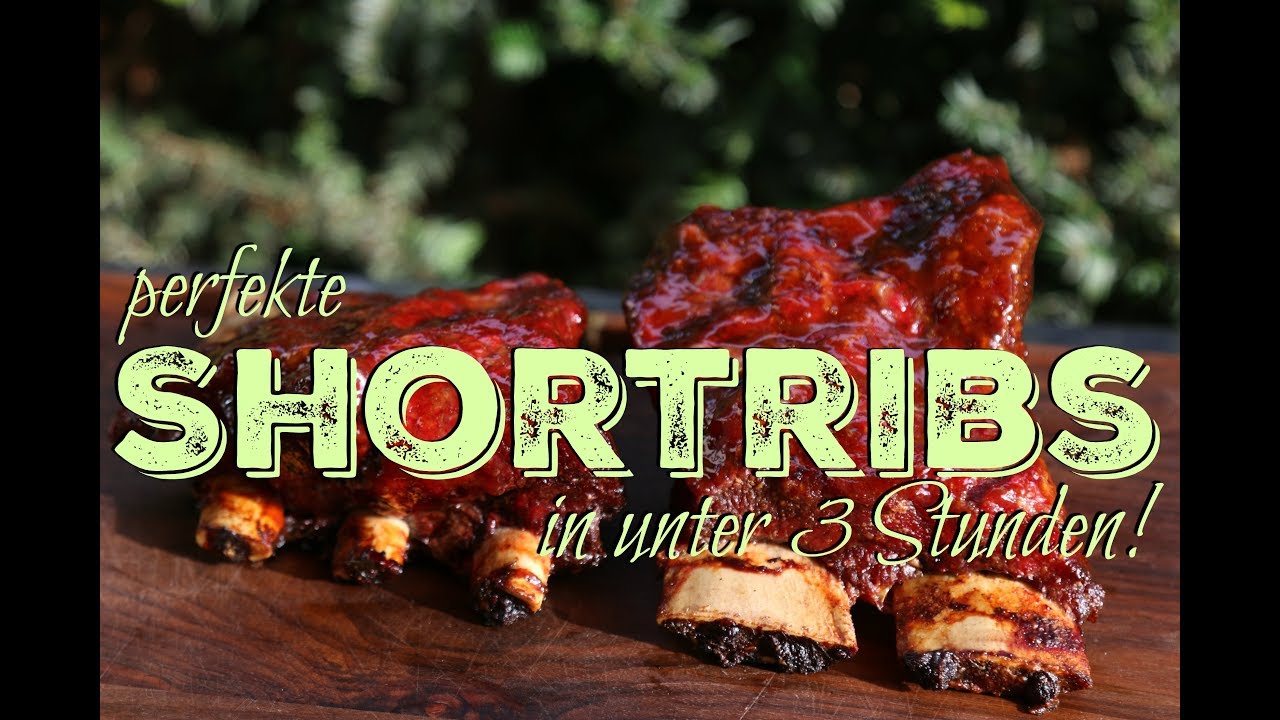 Perfekte Beef Shortribs in unter 3 Stunden ?!