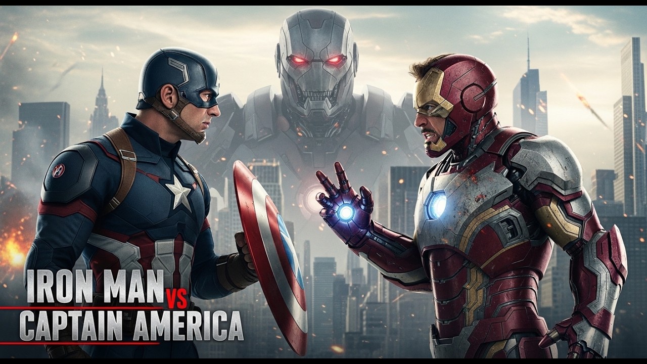 Iron Man vs Captain America – Funny Fight Turns Into Epic Team-Up | Avengers Story
