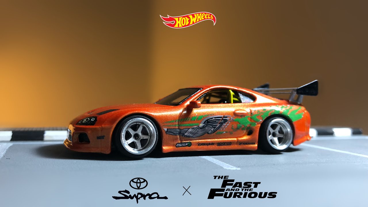 Custom Hotwheels Toyota Supra MK4 | The Fast & Furious | For Paul 🖤