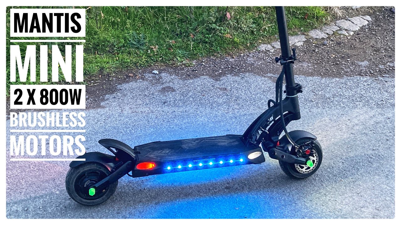 Kaabo Mantis Mini / Mantis 8 // Short Ride Range Demo With Voltage Stats