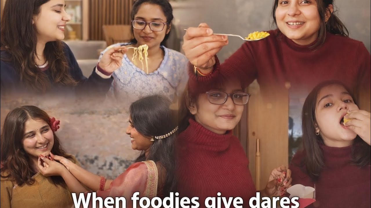 Dares,  when you lose || TWO FOODIES🤪#vlog #viral #bestie #dare #dailyvideo 