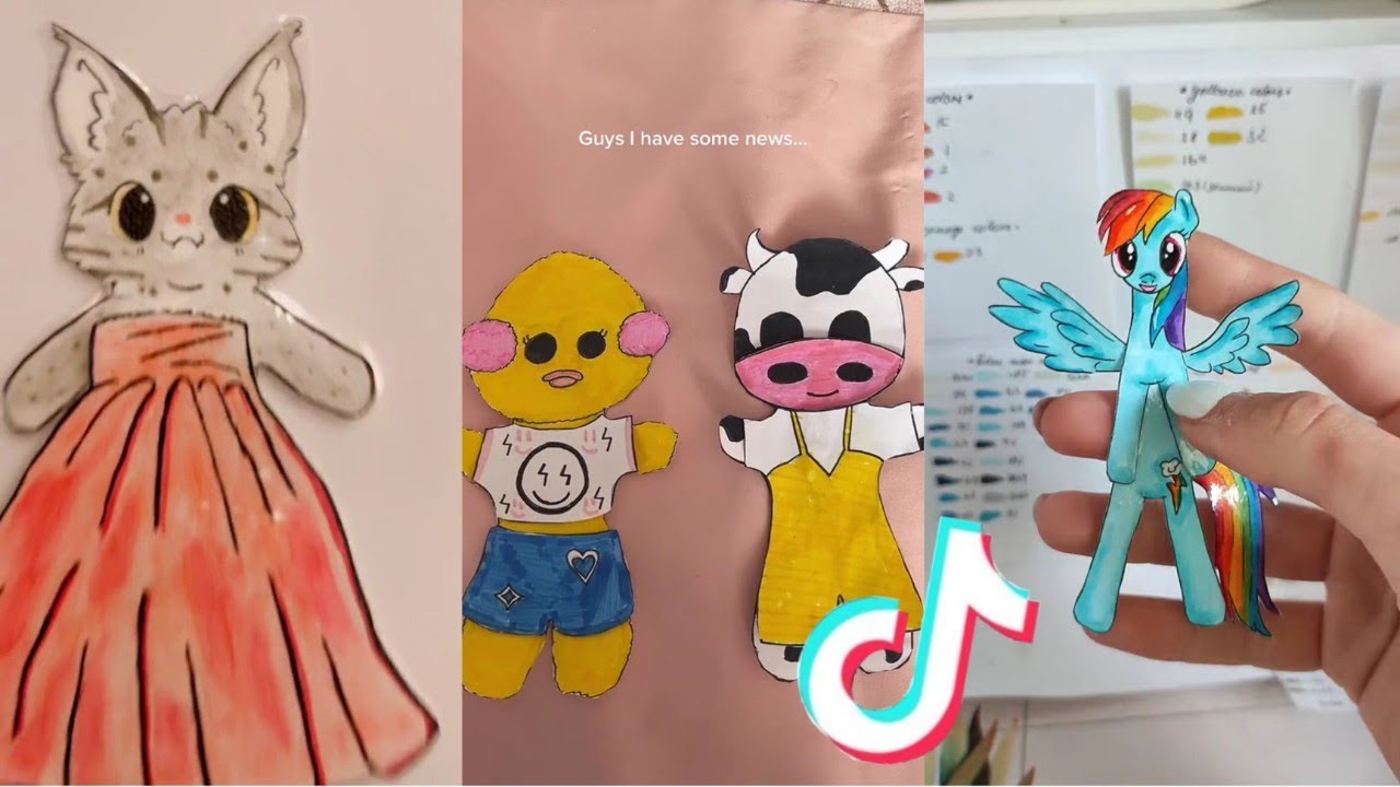 Paper Animals 💎 DIY TikTok Compilation #16