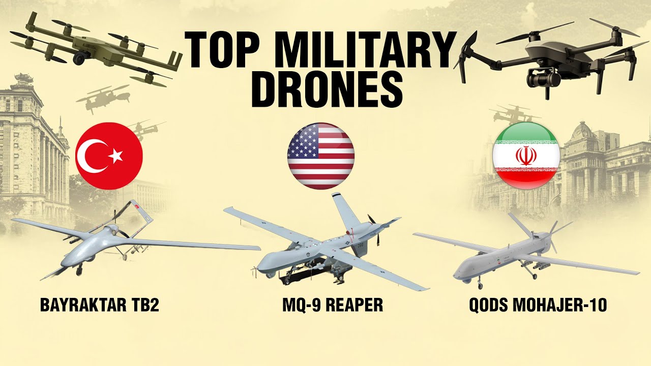 Top 12 Military Drones in the World in 2025